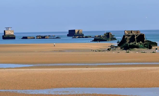 Port artificiel d'Arromanches
